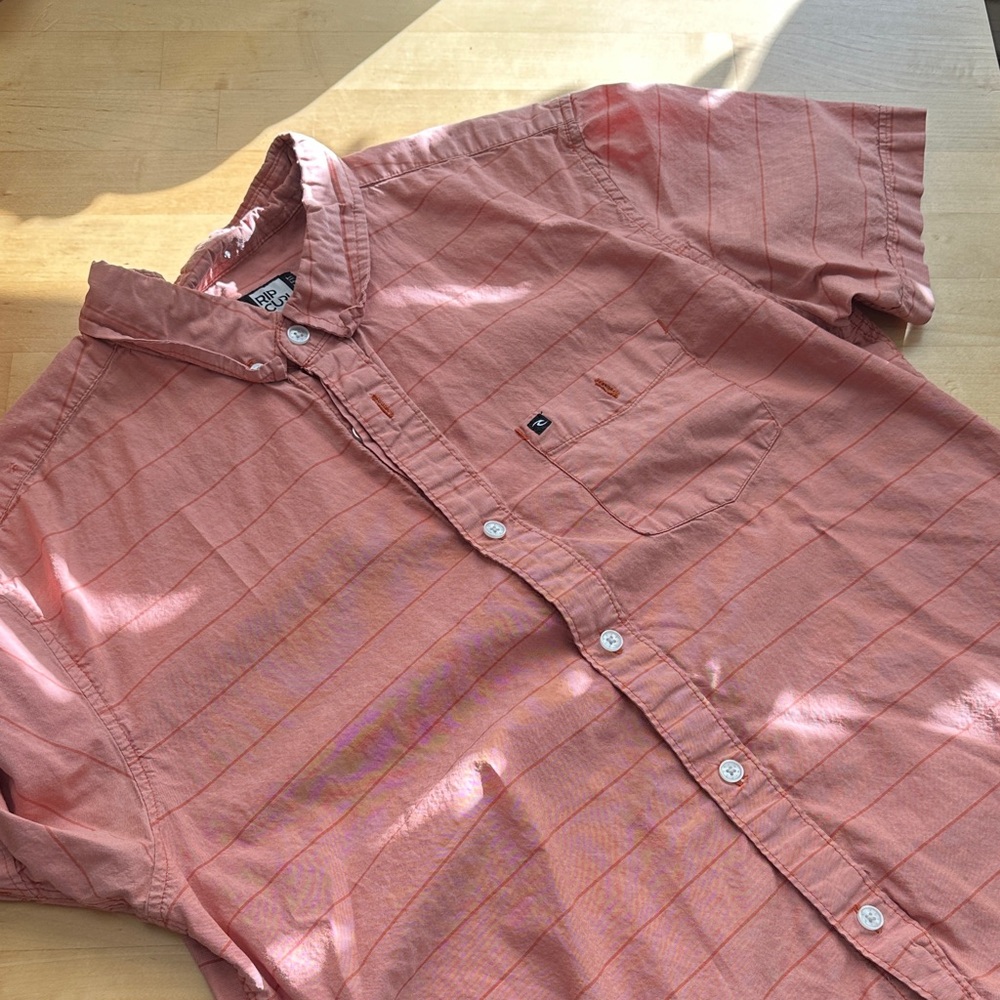 Rip Curl Coral Button Down Shirt